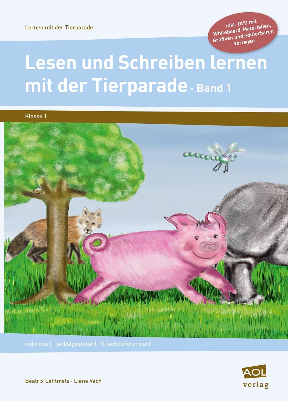 Lesen und Schreiben lernen mit der Tierparade 1, Buch inkl ...