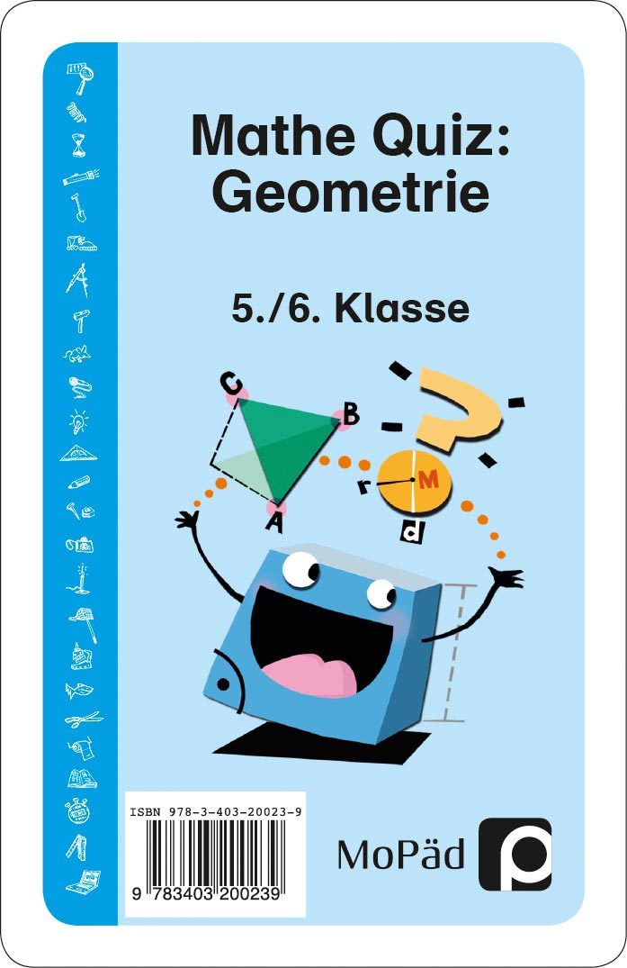 Mathe-Quiz: Geometrie, Kartenspiel, 5.-6. Klasse kaufen | Persen