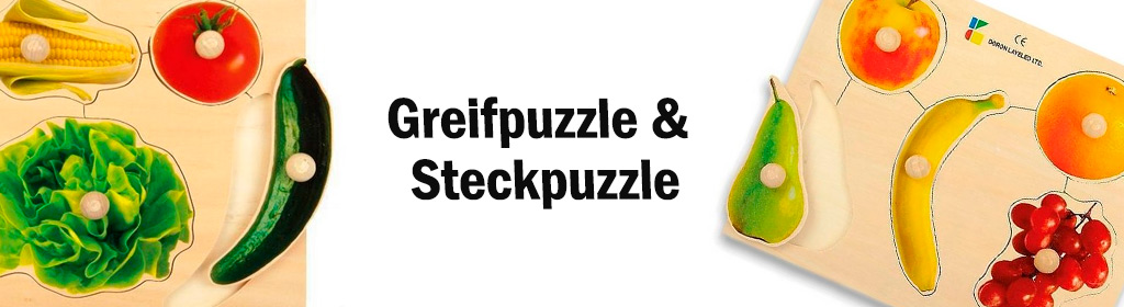 Greifpuzzle & Steckpuzzle Banner