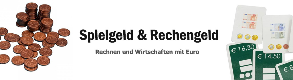 Spielgeld & Rechengeld Banner