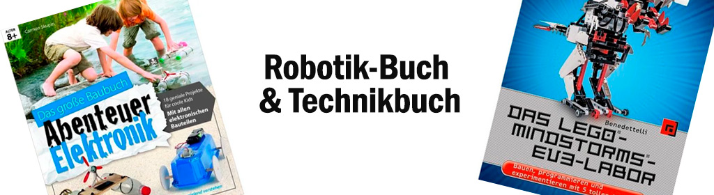 Robotik-Buch & Technikbuch Banner