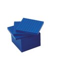 10 blaue Hunderterplatten RE-Plastic