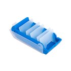 Lernbox blau, 5 variable Fcher