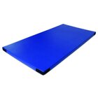 Fallschutzmatte FSM 160/60, 100x100 cm blau mit Klettecken