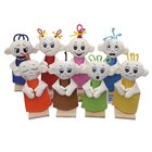 Handpuppenset Emotionen, 8 Spielpuppen, Gre 30 cm. ab 0 Jahre