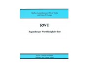 RWT - Regensburger Wortflssigkeits-Test, 8 - 15 Jahre und ab 18 Jahre