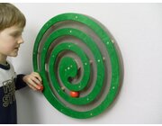 Wandspiel Kugel-Spirale grn, ab 3 Jahre