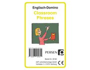 Englisch-Domino: Classroom Phrases, Kartenspiel, 1. bis 4. Klasse