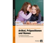 Artikel, Prpositionen und Nomen - Schule, Buch, 1.-2. Klasse