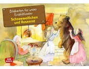 Kamishibai Bildkartenset - Schneeweichen und Rosenrot, 5-8 Jahre