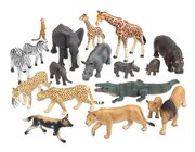 Tiere - Afrikanische Tiere, Savanne, 18 Teile