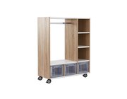 Mobile Garderobe, BxHxT 98x120x40 cm