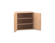 Flexeo Aufsatzschrank, Buche hell, HxBxT: 90,9x94,4x60 cm, 2 Fachbden, Dreholive