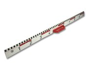 Tafellineal Dezimeter-Lineal 100 cm RE-Wood Magneto mit Vollmagnetstreifen PROFI-linie