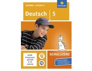 Alfons Lernwelt Deutsch 5 Schullizenz, DVD-ROM