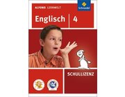 Alfons Lernwelt Englisch 4 Schullizenz, DVD-ROM