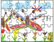 Blanko-Puzzle, 10 Stck, 3-99 Jahre