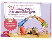 30 Kinderyoga-Partnerbungen, Bildkarten, 4-10 Jahre