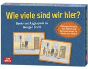 Wie viele sind wir hier?, Denk- und Legespiele, 3-8 Jahre