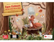 Egon Eichhorn und der wilde Mll im Wald. Kamishibai Bildkartenset