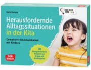 Herausfordernde Alltagssituationen in der Kita, 30 Klappkarten