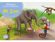 Kamishibai Bildkartenset - Im Zoo mit Emma und Paul, 1 bis 5 Jahre