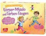 Krper-Mikado und Farben-Fangen, Kartensatz, 5-8 Jahre