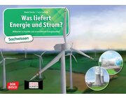 Was liefert Energie und Strom? Kamishibai Bildkartenset, 8-10 Jahre