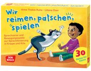 Wir reimen, patschen, spielen, Kartensatz, 1-4 Jahre