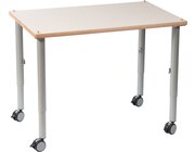 Tisch fr Sandexperimentierwanne fr den Kindergarten, 100 x 65 cm, hhenverstellbar 59-76 cm