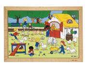 Puzzle Kinderaktivitten - Bauernhof, ab 3 Jahre