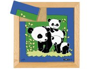 Tier-Puzzle Mutter und Kind - Panda, ab 3 Jahre