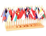 Flaggenstnder mit Flaggen (Europa), ab 5 Jahre