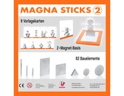 Magna Sticks 2, Magnetspiel mit Vorlagekarten, ab 4 Jahre