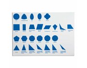 Kontrollkarte fr die geometrische Kommode, ab 4 Jahre