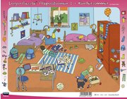 Logo-Puzzle Prpositionen 1 - Kinderzimmer, ab 4 Jahre