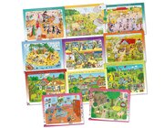 Logo-Puzzles - Gesamtpaket aller 11 Puzzle, ab 4 Jahre