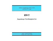 RWT - Regensburger Wortflssigkeits-Test, 8 - 15 Jahre und ab 18 Jahre, Handanweisung