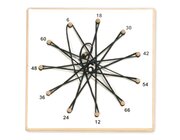 TimeTEX Zahlenstern mit 9 Folien der Multiplikationsreihen von 2-10