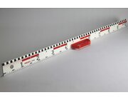 Tafellineal Dezi- und Zentimeter-Lineal 100 cm Magneto mit Vollmagnetstreifen aus RE-Plastic PROFI-linie (160300.M20)