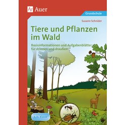 Tiere und Pflanzen im Wald