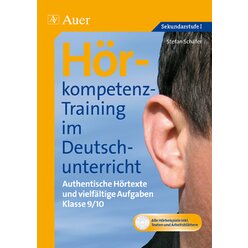 Hrkompetenz-Training im Deutschunterricht, Buch, 9.-10. Klasse