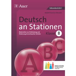 Deutsch an Stationen 8 Inklusion