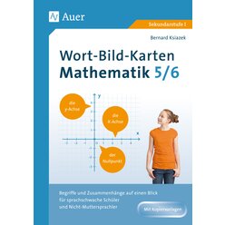 Wort-Bild-Karten Mathematik Klassen 5-6