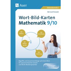 Wort-Bild-Karten Mathematik Klassen 9-10