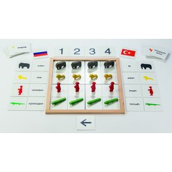 Sortierkarten-Set fr das SorTier Legespiel