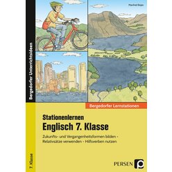 Stationenlernen Englisch 7. Klasse, Buch