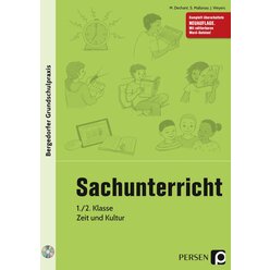 Sachunterricht - 1./2. Klasse, Zeit und Kultur, Buch inkl. CD-ROM