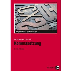 Kommasetzung, 5. bis 10. Klasse