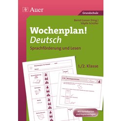 Wochenplan Deutsch 1/2, Sprachfrderung und Lesen